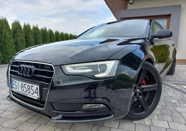 Audi A5 cena 49909 przebieg: 197000, rok produkcji 2011 z Sieradz małe 596